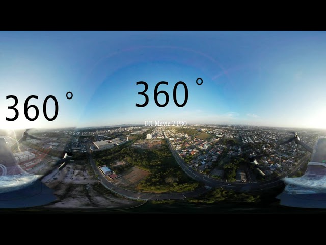 Samsung Gear 360 + Drone DJI Mavic 2 Pro - 360 + 4k