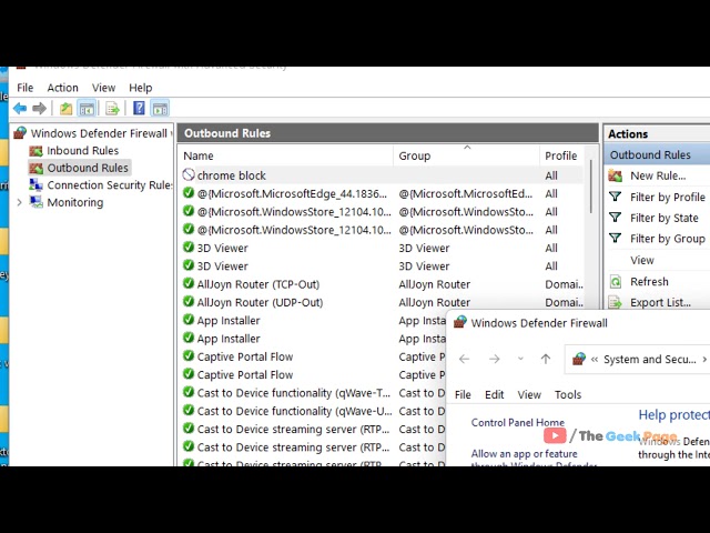 Windows 11: Block a Program in Firewall