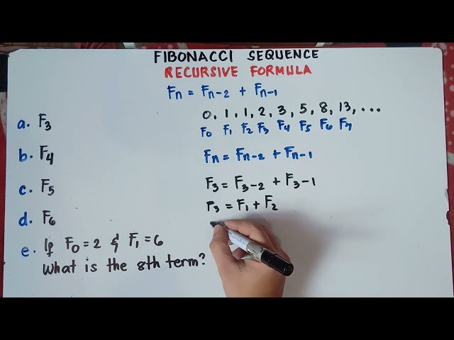 Fibonacci Sequence | Recursive Formula | Part 2 | Explain in Detailed |
