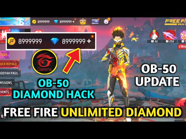 Free Fire Diamond Hack ob50 || 2025 || FF Diamond Hack 2025 | How To Hack Free Fire Diamonds || 