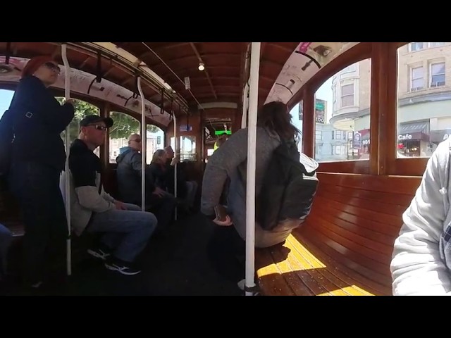 Riding the Cable Car - 360 video using Insta360