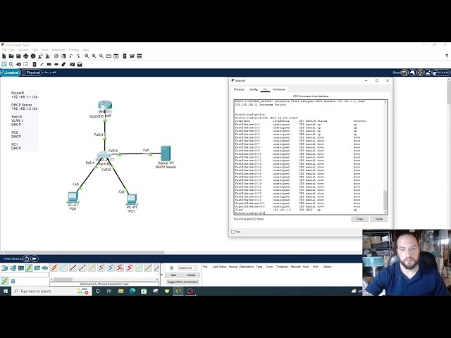Configure a DHCP Server on a LAN using Cisco Packet Tracer | IPvChris