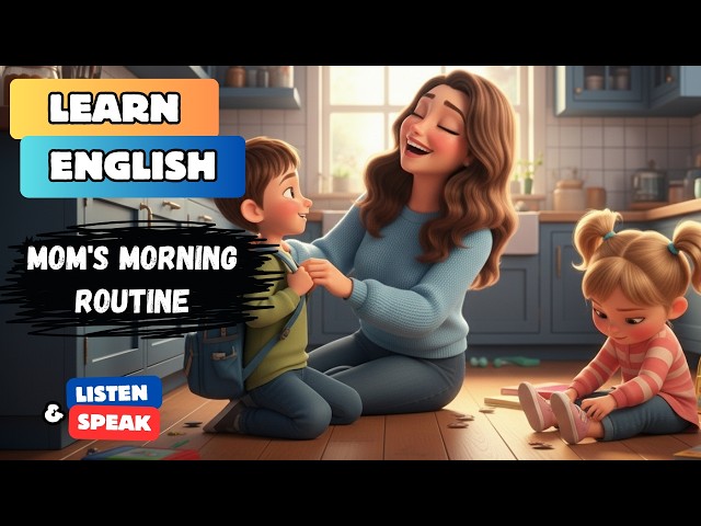 Improve Your English Vocabulary & Listening - My Daily Routine Story