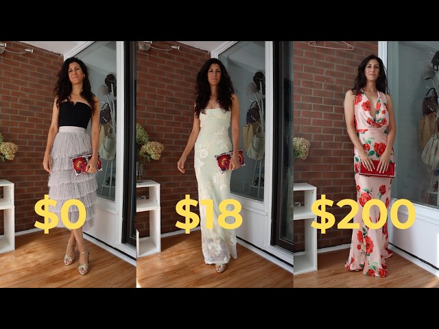 I couldn't shop my closet for an event - here's what I did instead