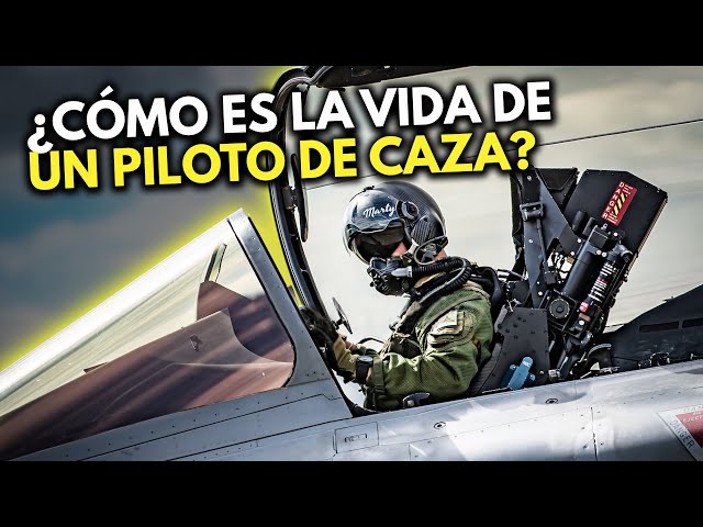 La DIFÍCIL rutina de un PILOTO de CAZA de COMBATE | La vida día a día de un PILOTO