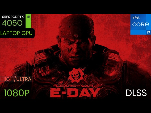 GOW E-Day Beta | RTX 4050 6GB | Benchmark | 1080p | DLSS