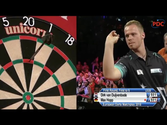 Max Hopp 9 Darter Attempt