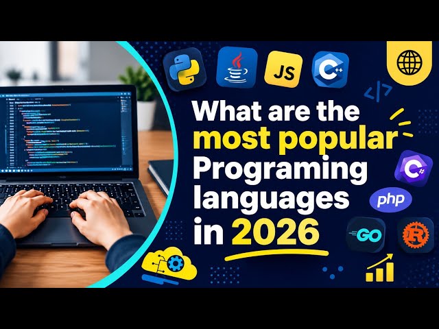 5 Most Popular Programming Languages in 2026 | Python, JavaScript, C, C++ & Java Explained#techworld