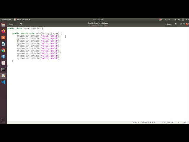 Java  Simple - Tutorial 1 Sinhala