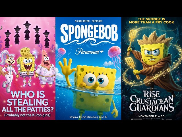 SpongeBob Parody of Famous Animated Movie Posters #85