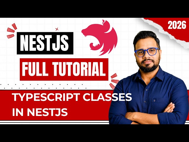 NestJS Course in Hindi #20 | TypeScript Classes for NestJS