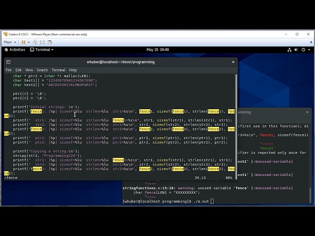 Working with Strings in C: strlen, strncpy, strncmp, strncat, sprintf