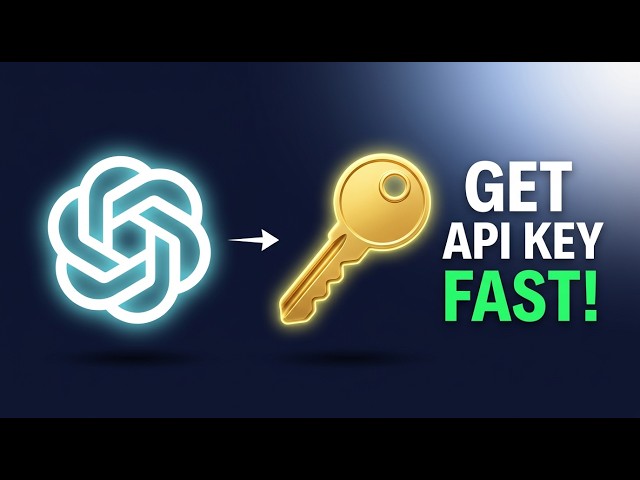 How to get API Key From ChatGPT | OpenAI Key  (2026)
