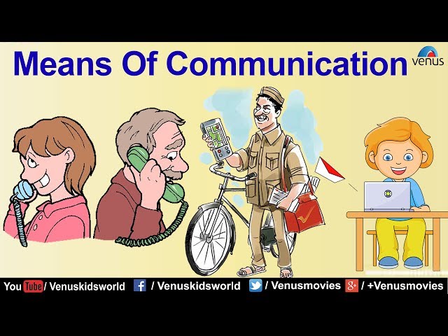 World Of Knowledge  ~ Means Of Communication | Pre School Learning and Kids Education