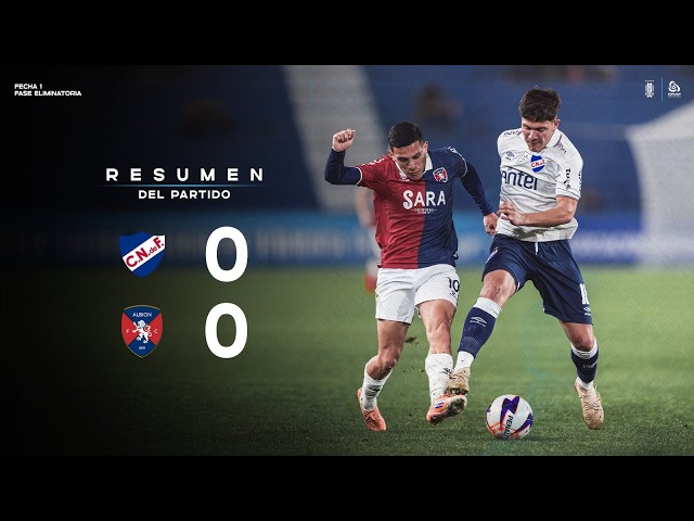 Nacional 0-0 Albion | Resumen | Fecha 1 | Fase de grupos | Copa AUF | #AUFTV