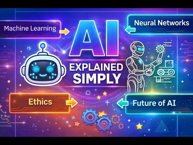 AI Explained Simply | Machine Learning, Neural Networks, Ethics & the Future of AI