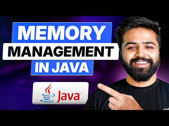 Java Memory Management Explained in Depth | Stack, Heap, Method Area & PC | Java Full Course #45