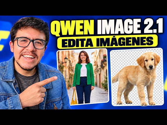Qwen Image 2.1: Edit images and remove backgrounds with Comfy UI