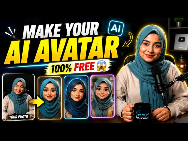 How to Create Your Own AI Avatar for FREE 🤯 | Step-by-Step Tutorial