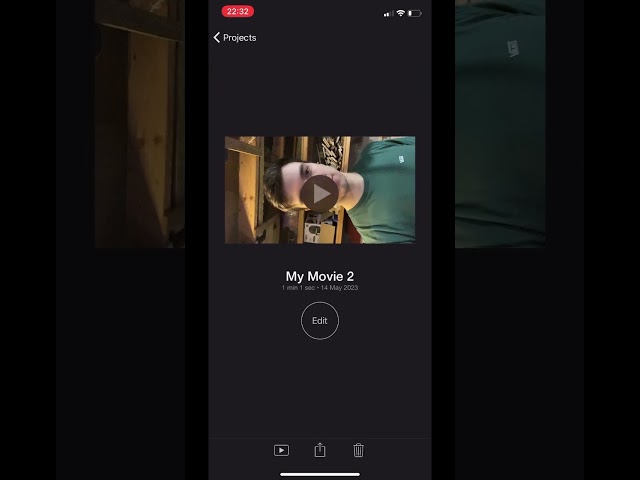 How to edit a portrait video in iMovie #howtoedit #portrait #video #imovie #youtubeshorts #tiktok