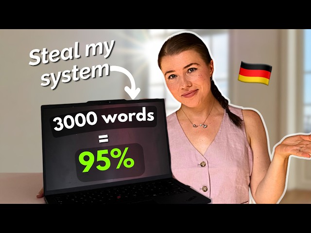 How to learn German FAST (with only 3000 words)
