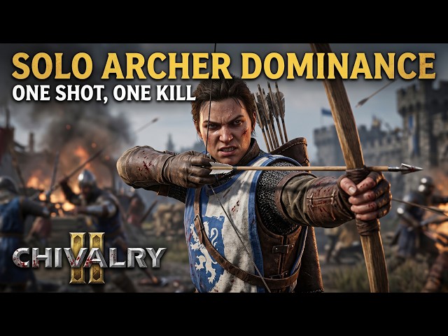 I Dominated With Archer in Chivalry 2! 🏹 Insane Long Range Kills