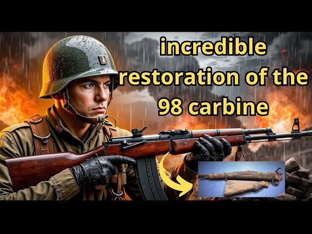 🔫 **"From Rust to Glory: The Epic Restoration of the Mauser 98!"**