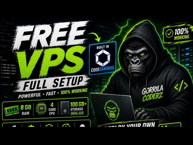 Get Free Vps in 2026 🔥 Debian+Ubuntu Lifetime Method