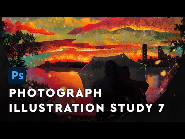 Photoshop Speed Illustration #7 | Photograph Study | Tapsiiee