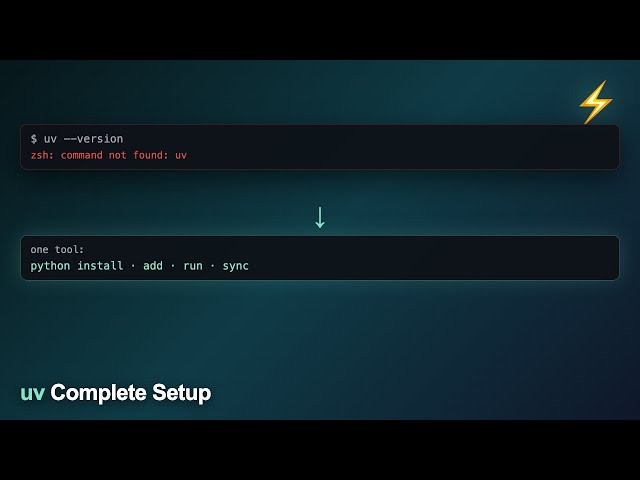 Complete uv Setup on Mac (2026) — Install, Python, Projects, Scripts