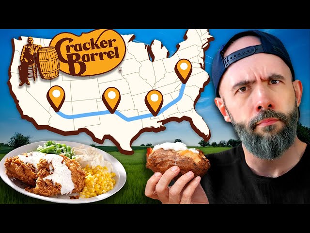 I Ate Everything at Cracker Barrel Across The Country