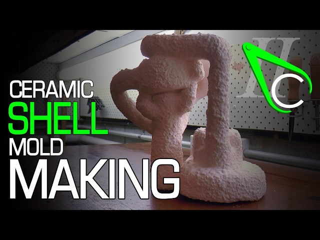 Ceramic Shell Mold Making In The Home Shop