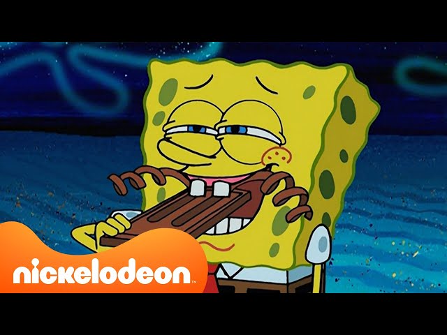 SpongeBob Sells Chocolate 🍫 + More Iconic Food Moments! | Nickelodeon UK