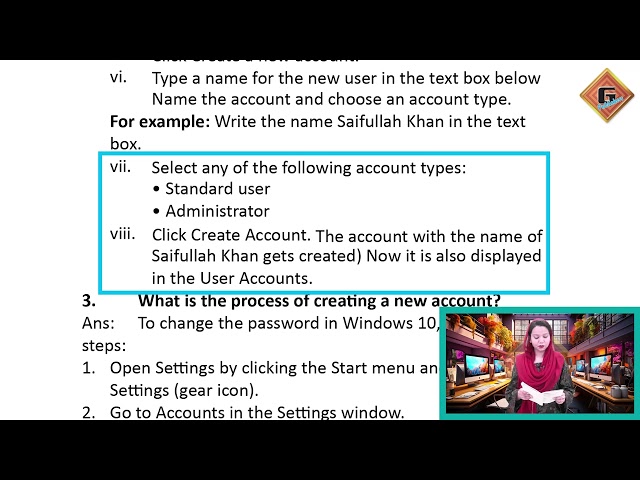 Gohar Computer 5|Unit 1|Lec 3|Assessment