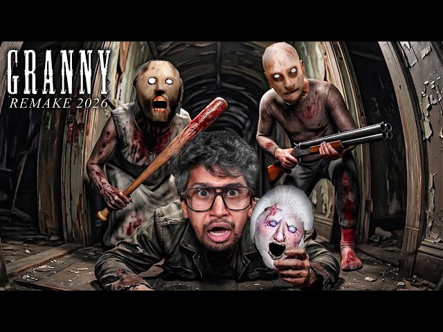 TODAY I AM SPIDERMOM IN GRANNY REMAKE 2026 | SEWER ESCAPE