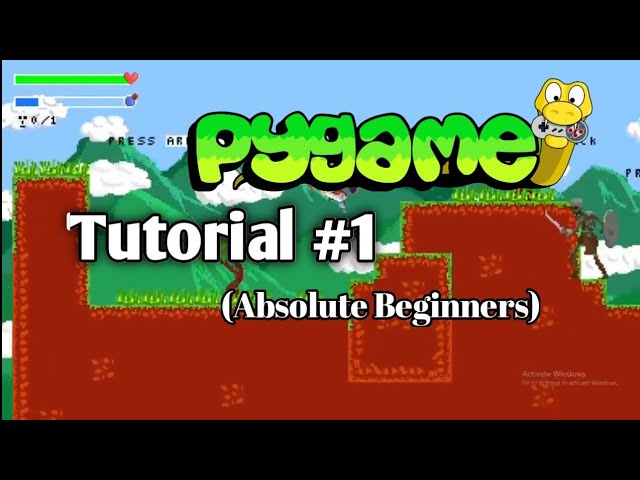 Pygame tutorial #1 for absolute beginners |  #pygame #tutorial