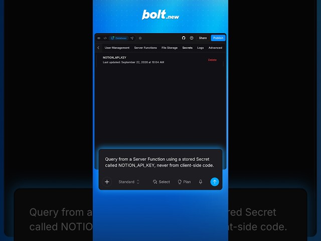 How any API connects to your Bolt.new app