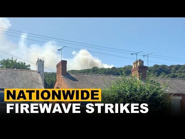 UK Wildfire Crisis Deepens As Firewave Strikes Across The Nation