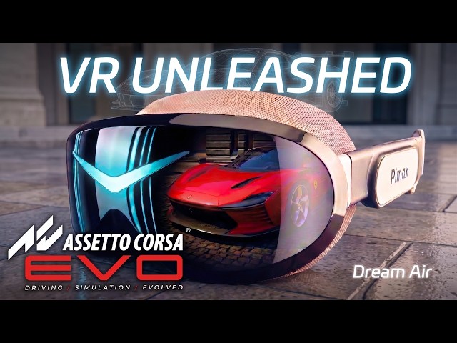 Pimax Dream Air - AC Evo v0.8 - Finally 90 FPS in VR?