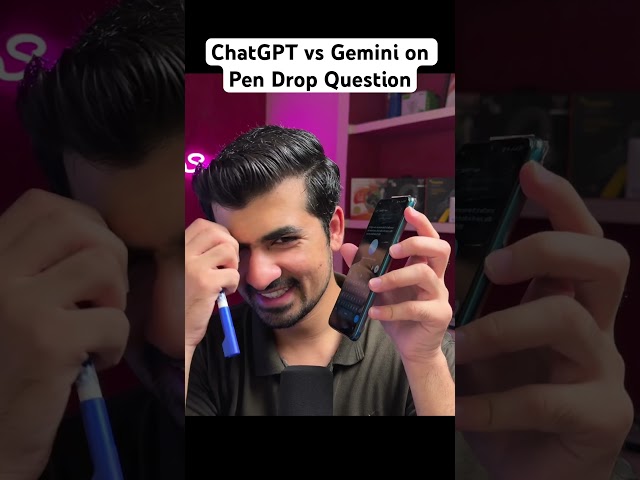 Chatgpt vs gemini on pen dropping 🤣