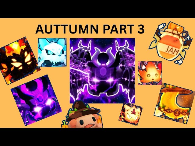 AUTTUMN part 3 has arrived in bubble gum simulator infinity 