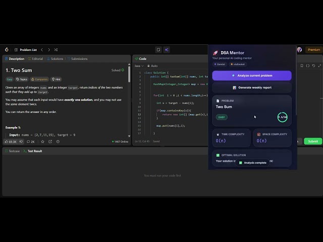Review DSA Code with Gemini AI | Leetcode Extension