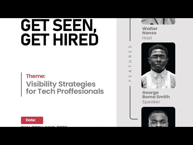 Webinar 12   June 2026 Get Seen, Get Hired