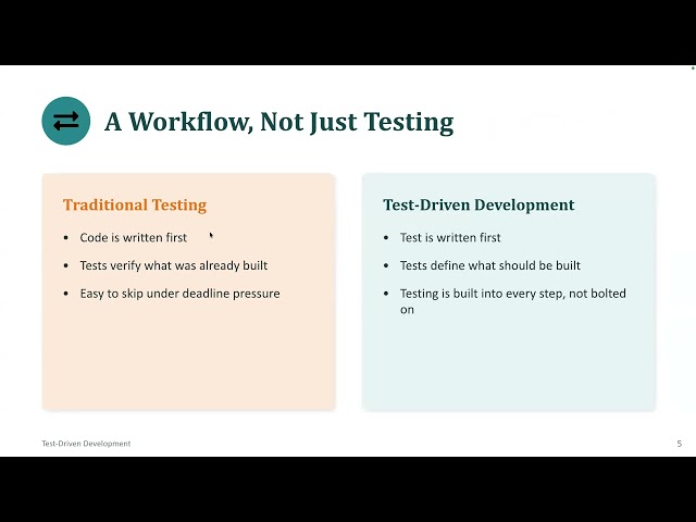 3.1 TDD