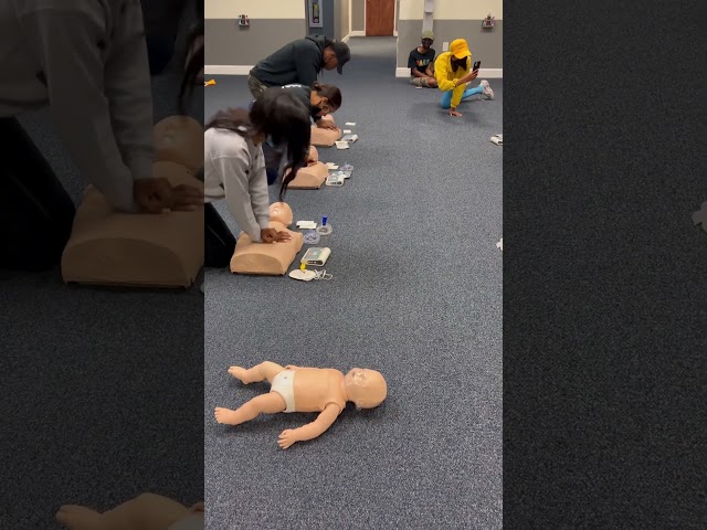 Save lives with our group CPR class. Hands-on training. #AttentiveSafety
