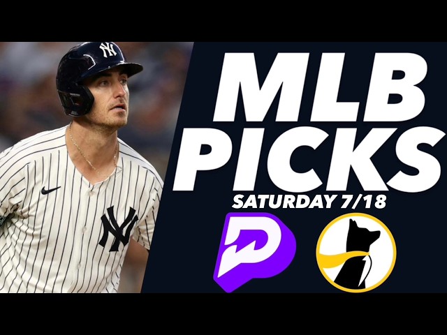 (1-0 MLB SWEEP!!) MLB PRIZEPICKS BEST PICKS SATURDAY 7/18 ✅✅| 2 FREE PLAYER PROPS FOR MLB GAMES 7/18