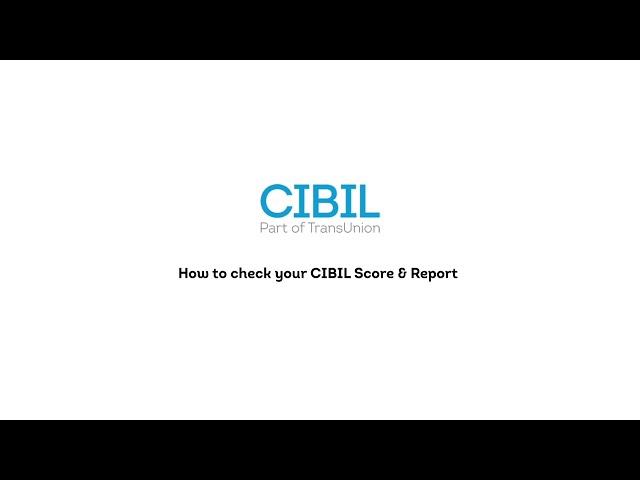 How to Check Your CIBIL Score Online – Step-by-Step Guide Using Official CIBIL Website