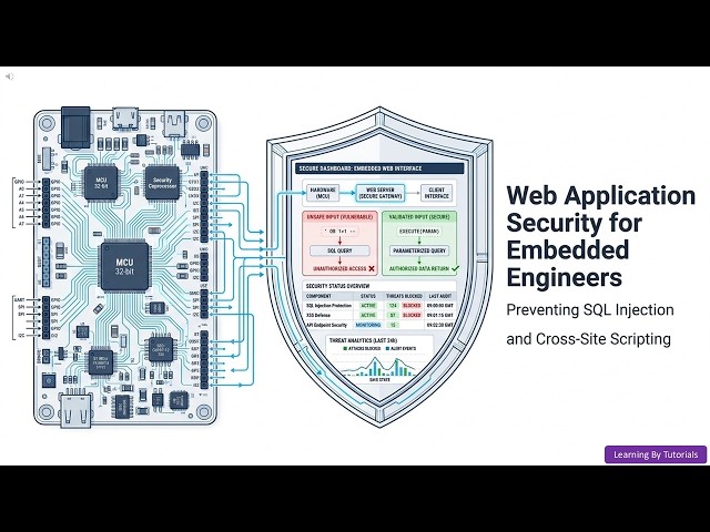 Web Application Security for Embedded Engineers: Preventing SQL Injection and Cross-Site Scripting