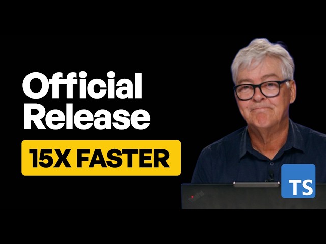 TypeScript 7 Officially Released And Boy Is It Fast