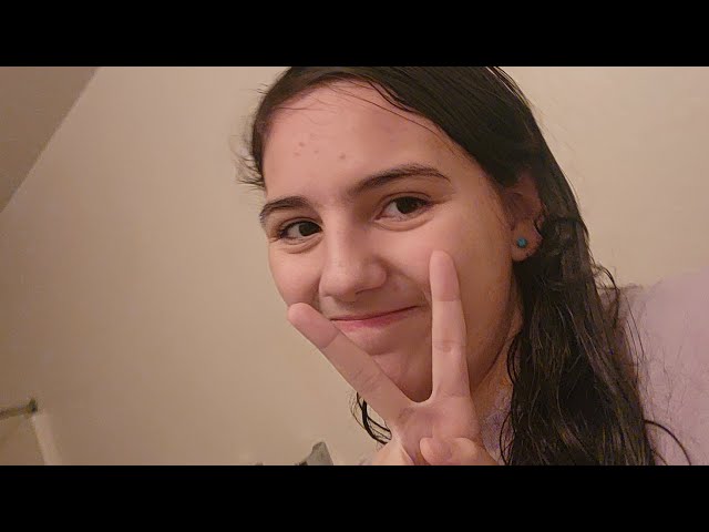 After shower routine
